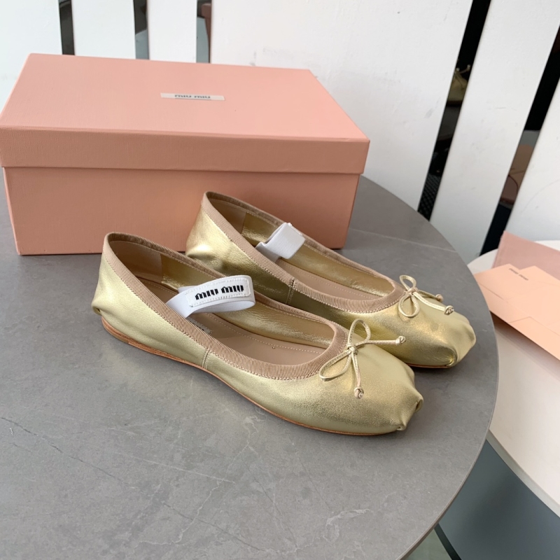 Miu Miu flat shoes